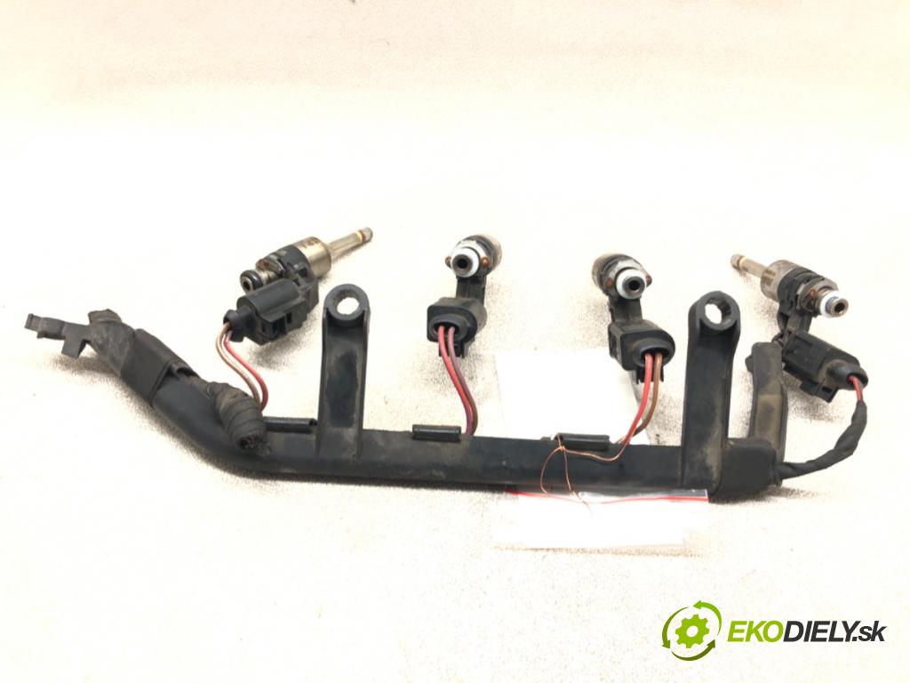 VW PASSAT B6 (3C2) 2005 - 2010    1.4 TSI 90 kW [122 KM] benzyna 2007 - 2010  Lišta vstrekovacia Vstrekovacie ventily 03C906036F (Vstrekovacie lišty)