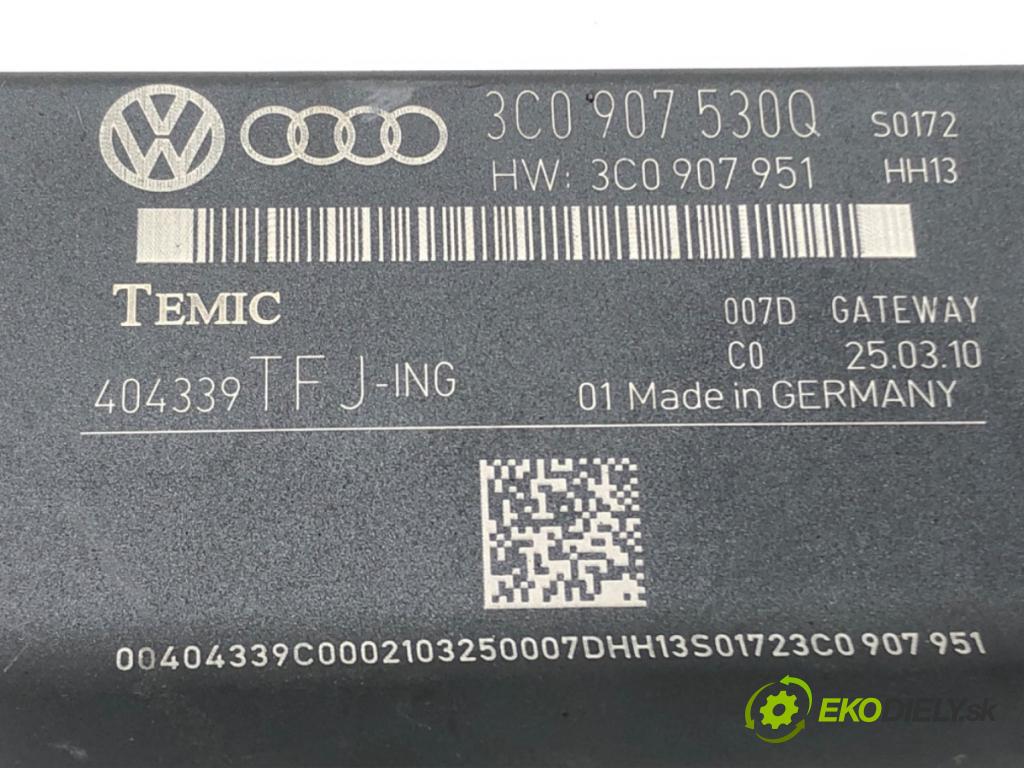 VW PASSAT B6 (3C2) 2005 - 2010    1.4 TSI 90 kW [122 KM] benzyna 2007 - 2010  Modul GATEWAY 3C0907530Q