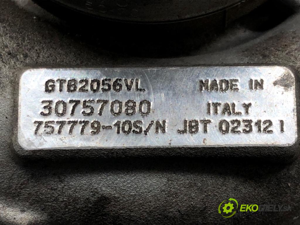 VOLVO S60 I (384) 2000 - 2010    2.4 D 93 kW [126 KM] olej napędowy 2005 - 2010  Turbodúchadlo,turbo 30757080 (Turbodúchadlá (kompletné))