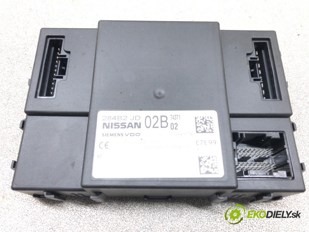 NISSAN QASHQAI / QASHQAI +2 I (J10, NJ10, JJ10E) 2006 - 2014    1.6 84 kW [114 KM] benzyna 2007 - 2013  Modul komfortu 284B2JD02B (Moduly komfortu)