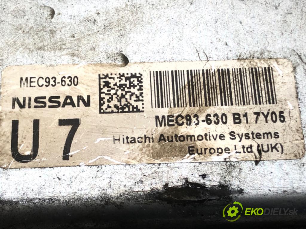 NISSAN QASHQAI / QASHQAI +2 I (J10, NJ10, JJ10E) 2006 - 2014    1.6 84 kW [114 KM] benzyna 2007 - 2013  riadiaca jednotka Motor 0 (Riadiace jednotky)