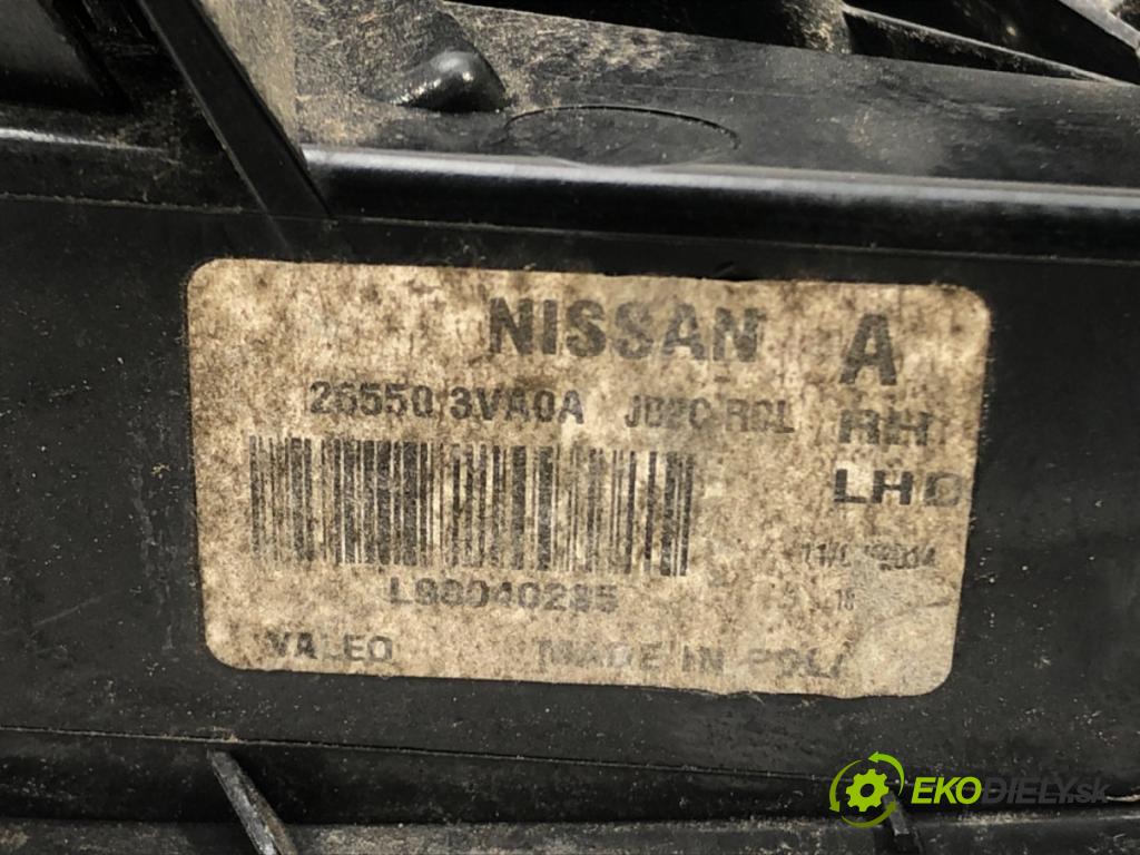 NISSAN NOTE (E12) 2012 - 2022    1.5 dCi 66 kW [90 KM] olej napędowy 2013 - 2022  světlo zadní část pravá 265503VA0A