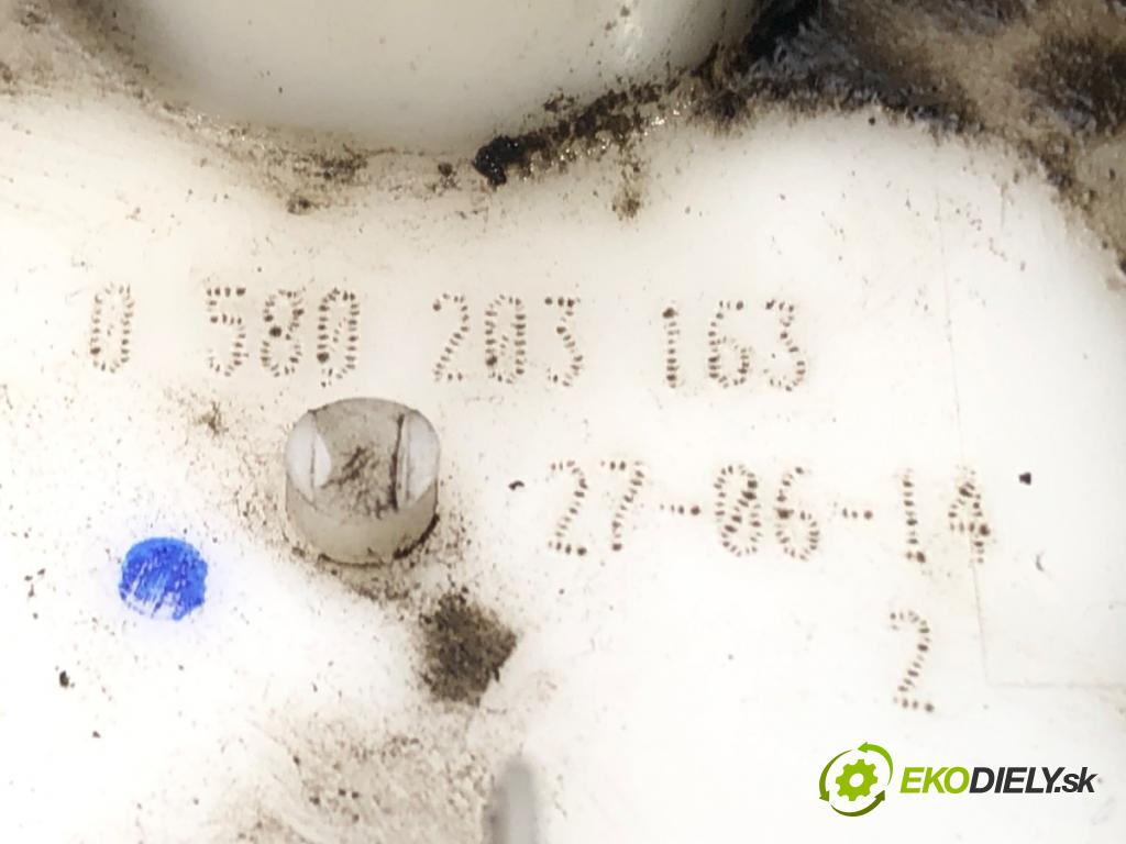 NISSAN NOTE (E12) 2012 - 2022    1.5 dCi 66 kW [90 KM] olej napędowy 2013 - 2022  Pumpa paliva vnútorná 0580203163 (Palivové pumpy, čerpadlá, plaváky)