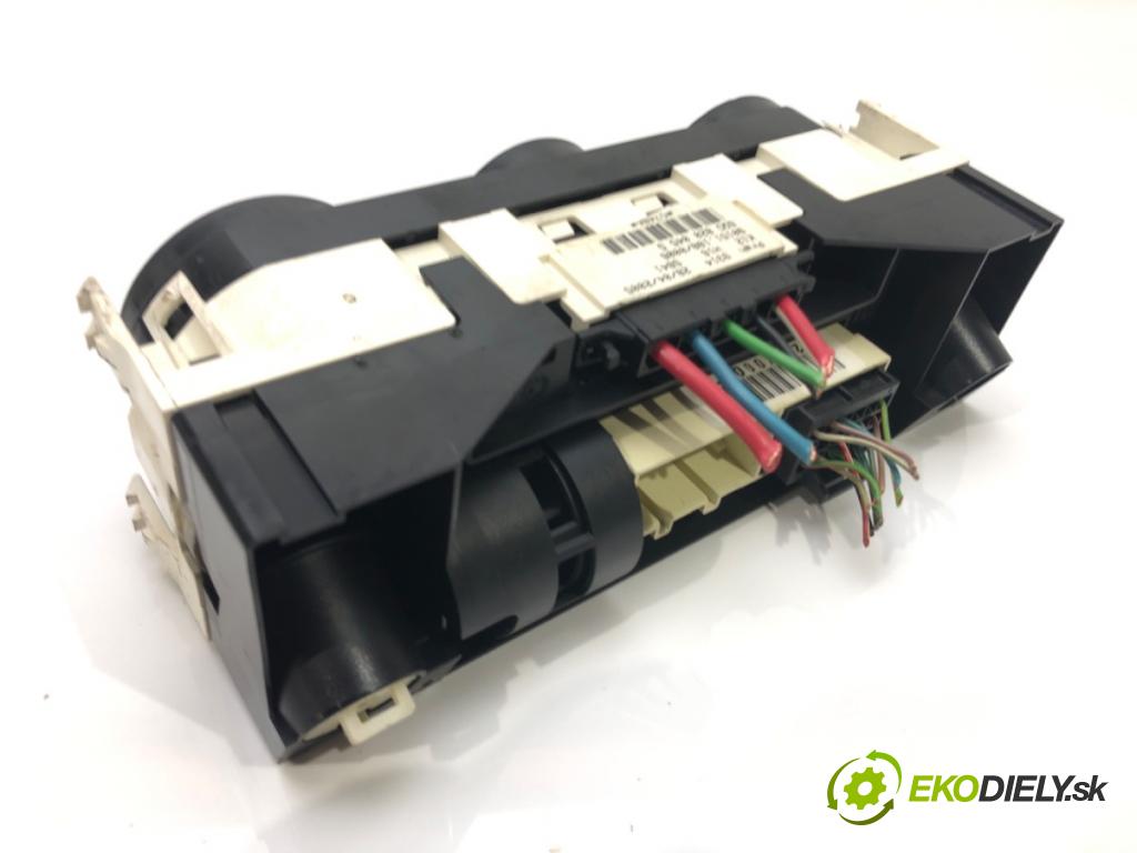 VW POLO (9N_, 9A_) 2001 - 2014    1.2 12V 47 kW [64 KM] benzyna 2001 - 2007  Panel ovládania kúrenia 6Q0820045G (Prepínače, spínače, tlačidlá a ovládače kúrenia)
