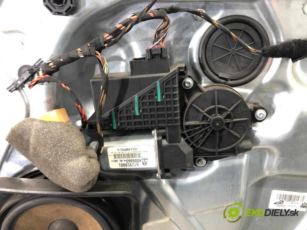 VW POLO (9N_, 9A_) 2001 - 2014    1.2 12V 47 kW [64 KM] benzyna 2001 - 2007  mechanismus okna přední část pravý 6Y2959801