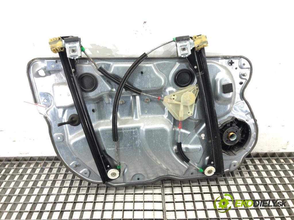 VW POLO (9N_, 9A_) 2001 - 2014    1.2 12V 47 kW [64 KM] benzyna 2001 - 2007  mechanismus okna přední část pravý 6Y2959801