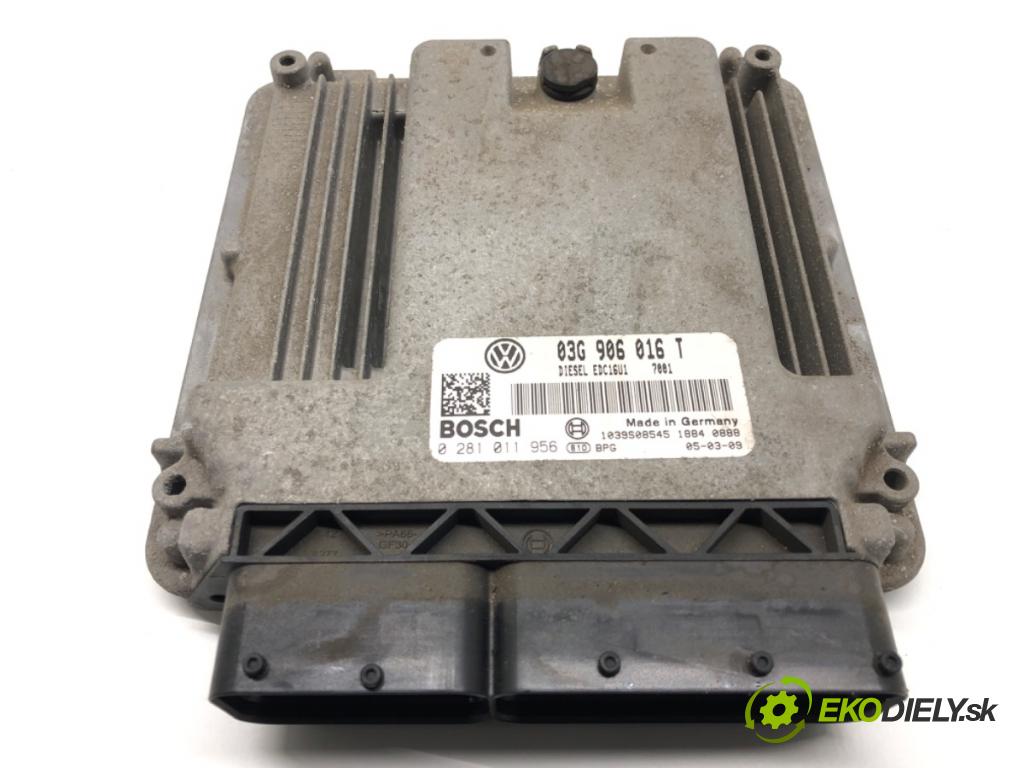 VW GOLF PLUS V (5M1, 521) 2004 - 2013    2.0 TDI 103 kW [140 KM] olej napędowy 2005 - 2011  riadiaca jednotka Motor 0 (Riadiace jednotky)