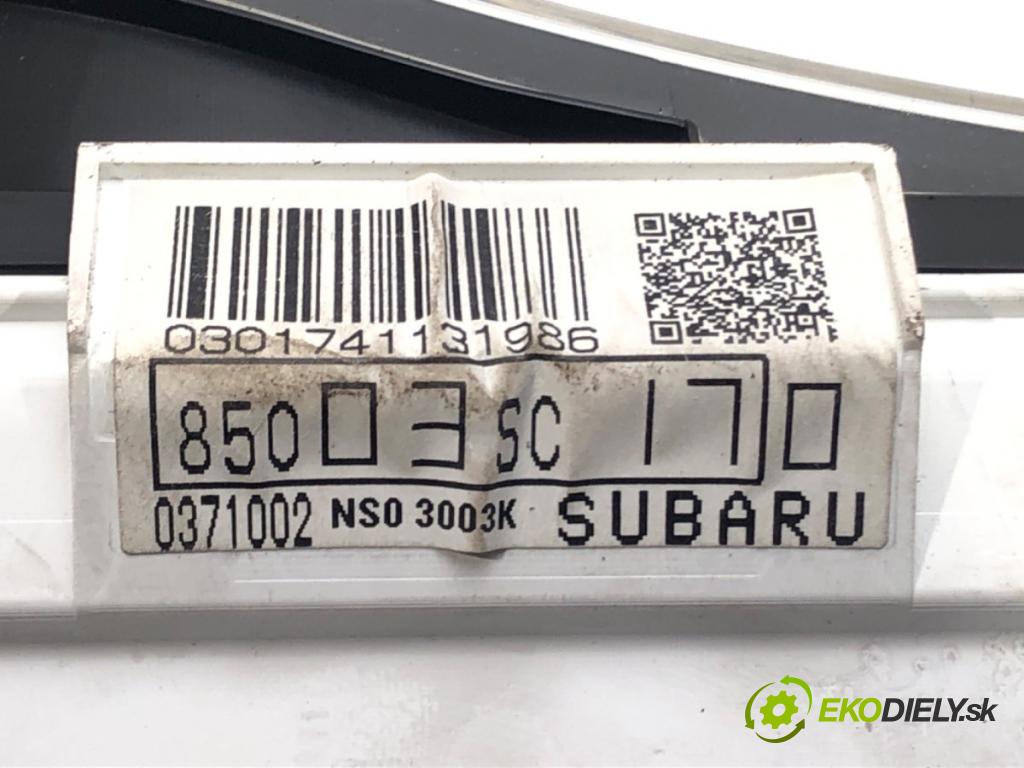SUBARU FORESTER (SH_) 2007 - 2022    2.0 D AWD (SHH) 108 kW [147 KM] olej napędowy 2008  Prístrojovka 85003SC170 (Prístrojové dosky, displeje)