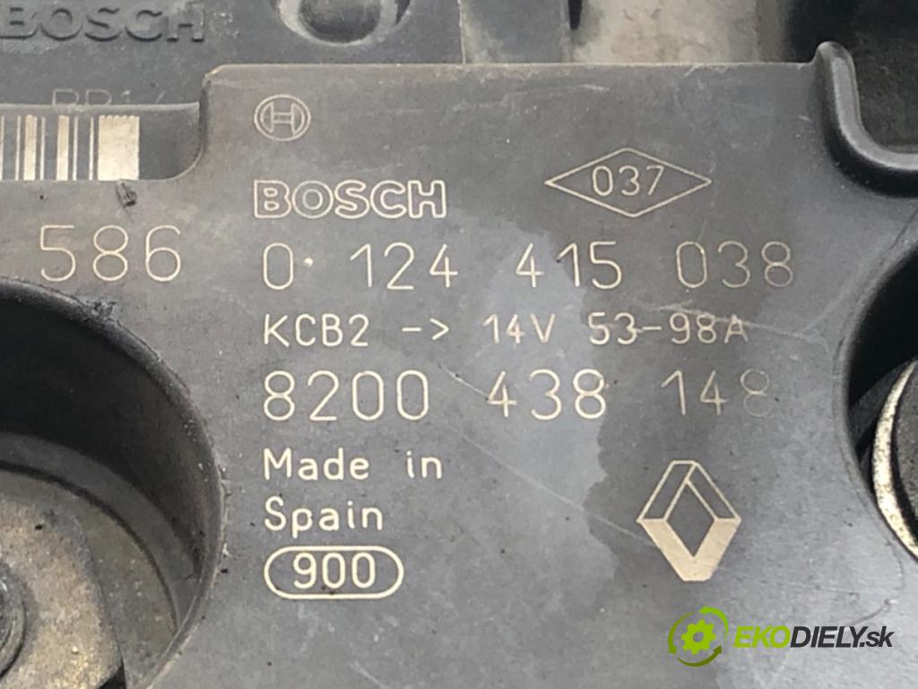DACIA LOGAN (LS_) 2004 - 2022    1.4 (LSOA, LSOC, LSOE, LSOG) 55 kW [75 KM] benzyna  Alternátor 8200438148 (Alternátory)