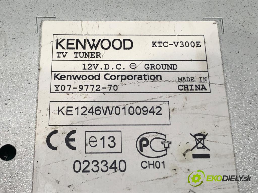 SEAT ALTEA (5P1) 2004 - 2022    2.0 TDI 125 kW [170 KM] olej napędowy 2006 - 2022  TUNER radia KENWOOD KTC-V300E