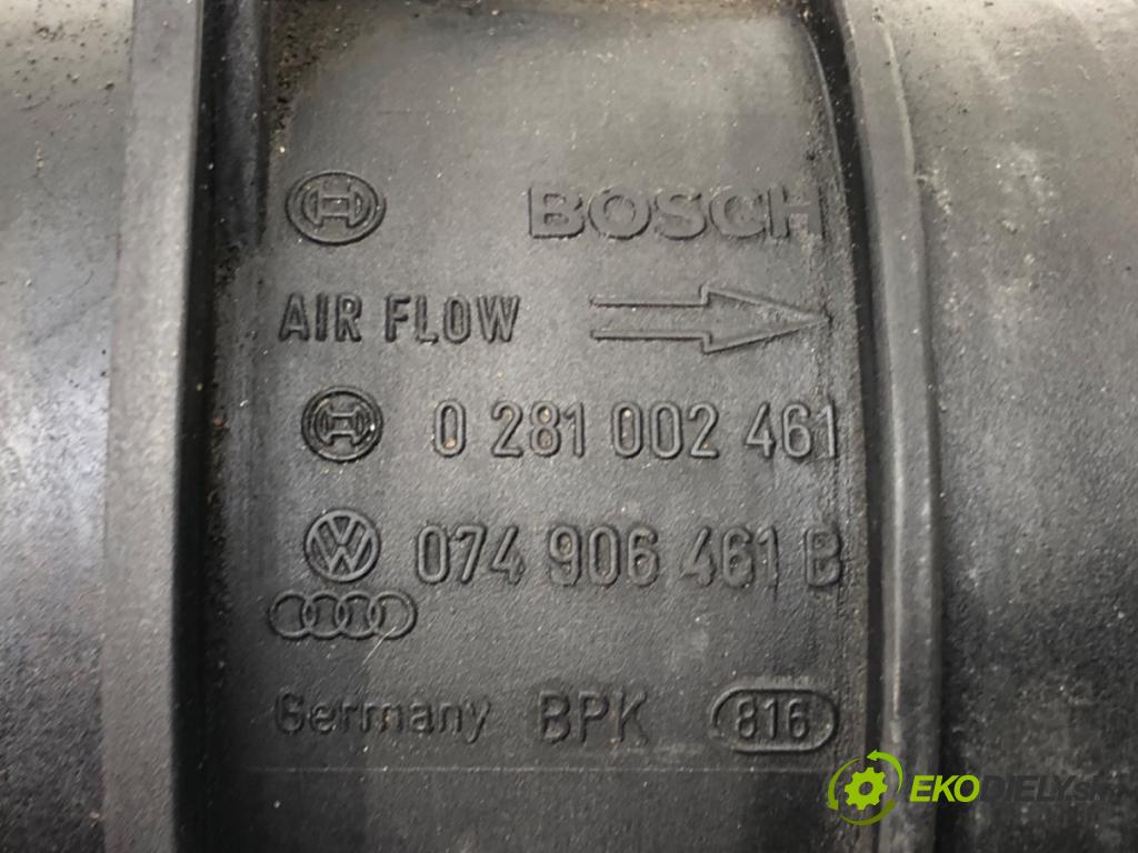 VW PASSAT B6 Variant (3C5) 2005 - 2011    2.0 TDI 103 kW [140 KM] olej napędowy 2005 - 2009  Váha vzduchu 074906461B (Váhy vzduchu)