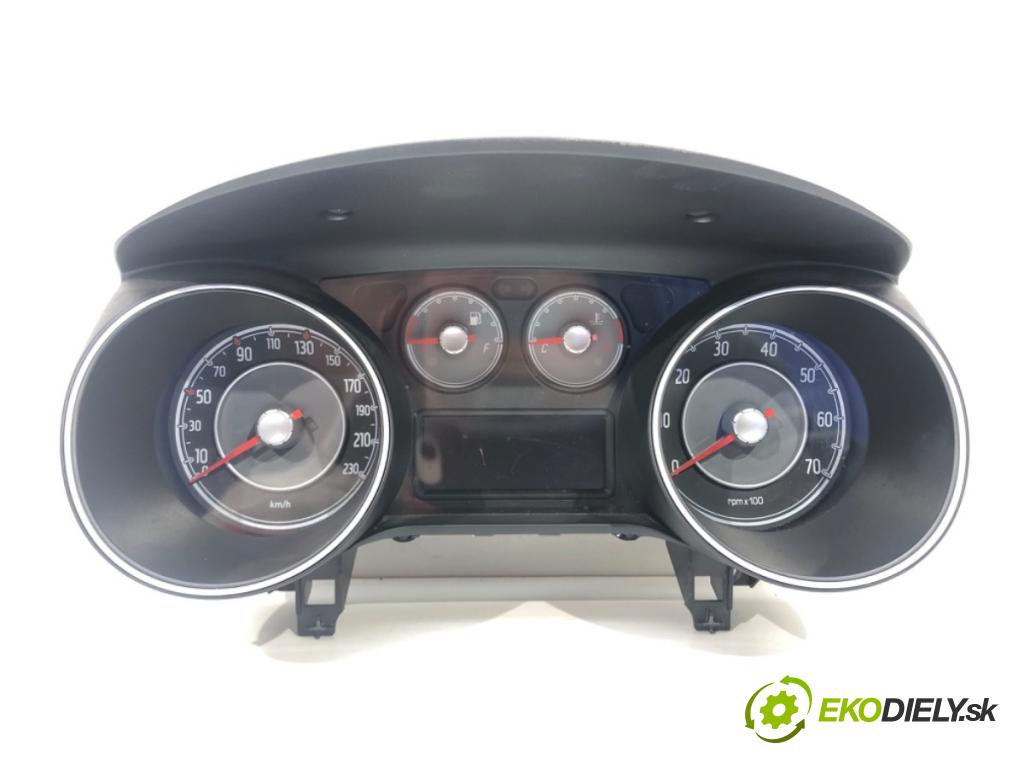 FIAT PUNTO EVO (199_) 2008 - 2022    1.4 (199AXB1A) 57 kW [77 KM] benzyna 2009 - 2012  Prístrojovka 51914934 (Prístrojové dosky, displeje)