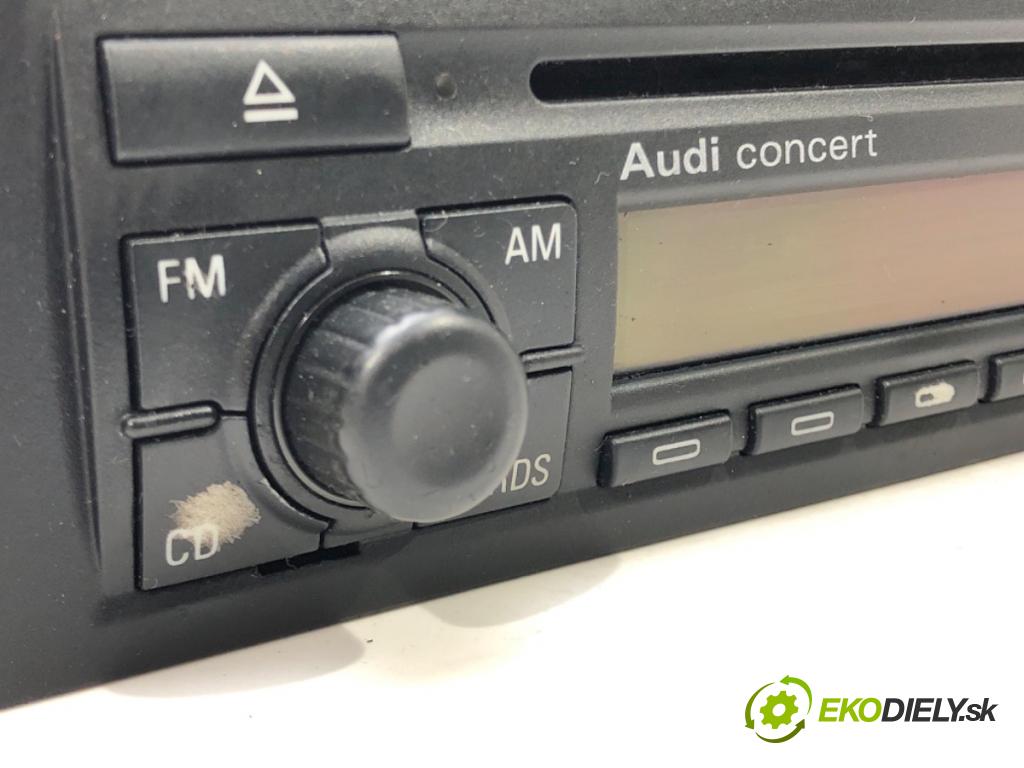 AUDI A3 (8P1) 2003 - 2013    1.6 75 kW [102 KM] benzyna 2003 - 2012  RADIO  (Audio zařízení)