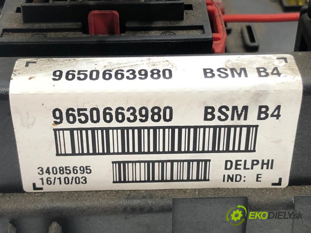 PEUGEOT 307 SW (3H) 2002 - 2009    1.6 16V 80 kW [109 KM] benzyna 2002 - 2008  Modul BSM 965663980 (Ostatné)