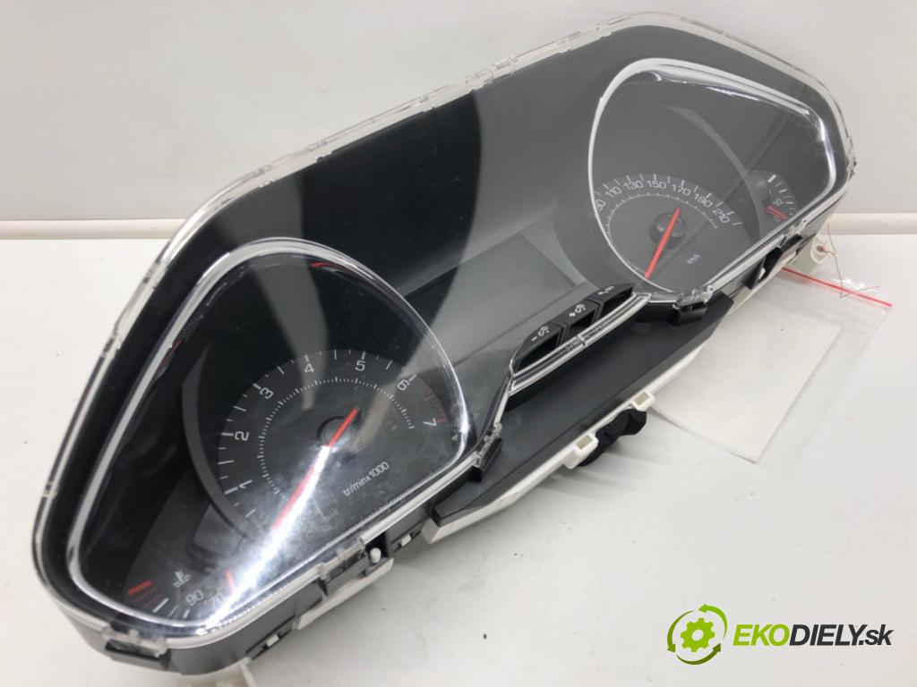 PEUGEOT 208 I (CA_, CC_) 2012 - 2022    1.2 VTI 82 60 kW [82 KM] benzyna 2012 - 2022  Prístrojovka 9801904780 (Prístrojové dosky, displeje)