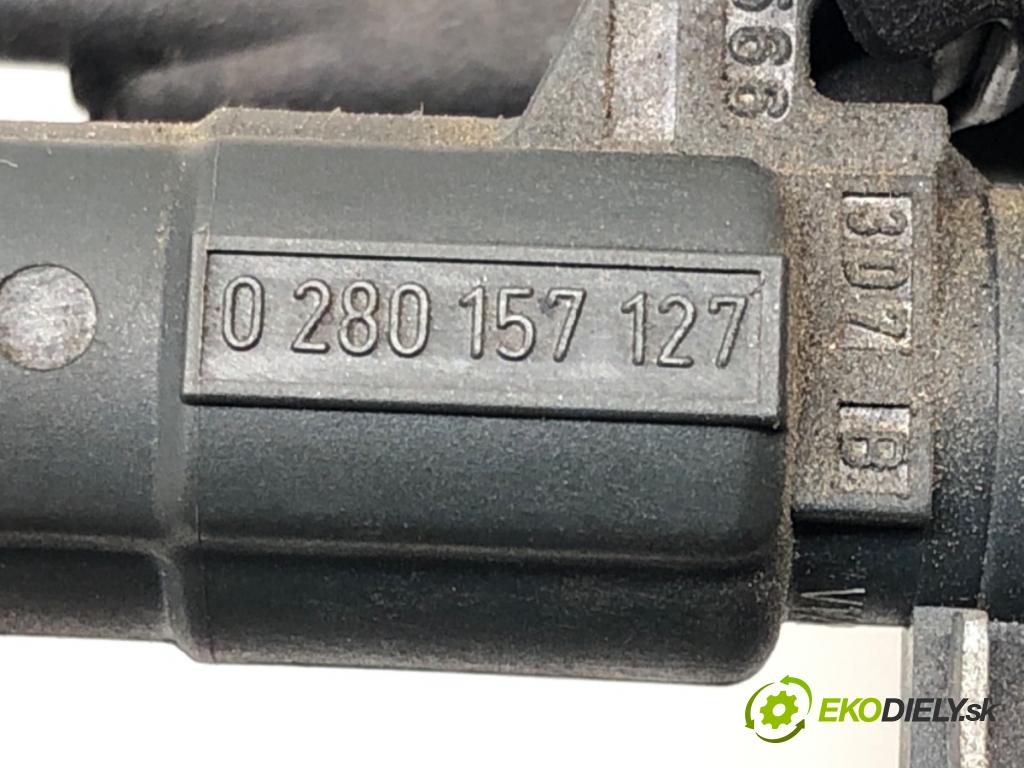 PEUGEOT 208 I (CA_, CC_) 2012 - 2022    1.2 VTI 82 60 kW [82 KM] benzyna 2012 - 2022  Lišta vstrekovacia Vstrekovacie ventily 0280157127 (Vstrekovacie lišty)
