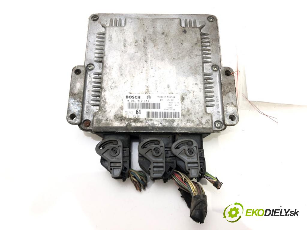 PEUGEOT 807 Van (EB_) 2002 - 2022    HDi (EB4HWGF) 94 kW [128 KM] olej napędowy 2004 -   riadiaca jednotka Motor 0281012141 (Riadiace jednotky)