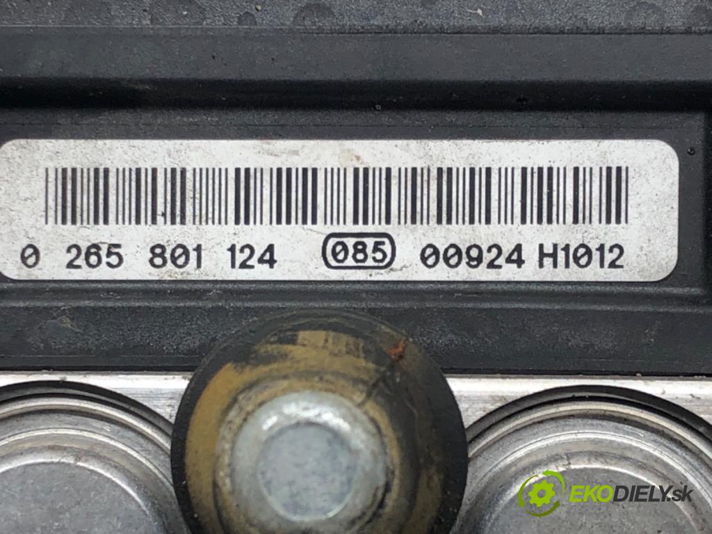 FIAT PUNTO EVO (199_) 2008 - 2022    1.3 D Multijet 62 kW [84 KM] olej napędowy 2009 -   Pumpa ABS 0265232913 (Pumpy ABS)