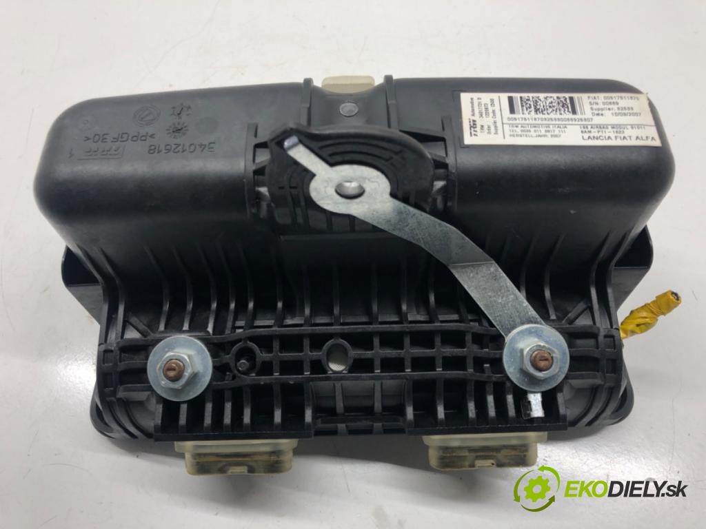 FIAT BRAVO II (198_) 2006 - 2022    1.9 D Multijet (198AXB1A) 88 kW [120 KM] olej napę  AirBag spolujazdca 00517511870 (Airbagy)
