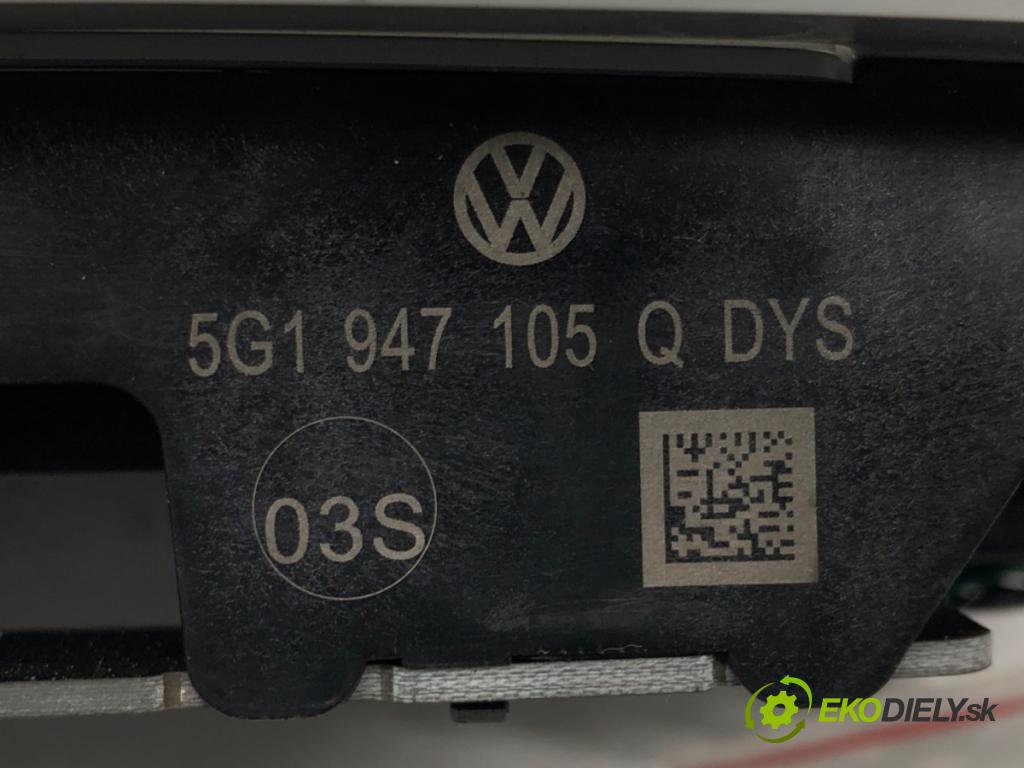 VW GOLF VII Variant (BA5, BV5) 2013 - 2022    1.4 TSI 103 kW [140 KM] benzyna 2013 - 2017  svetlo stropné 5G1947105Q (Osvetlenie interiéru)