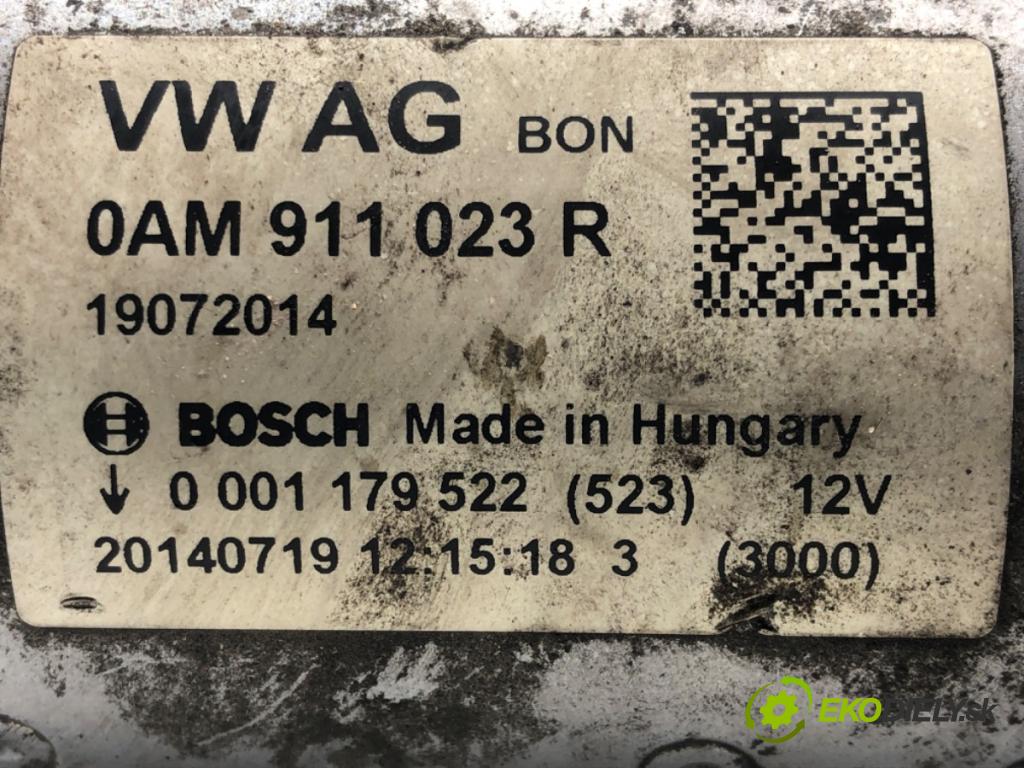 VW GOLF VII Variant (BA5, BV5) 2013 - 2022    1.4 TSI 103 kW [140 KM] benzyna 2013 - 2017  Štartér 0AM911023R (Štartéry)