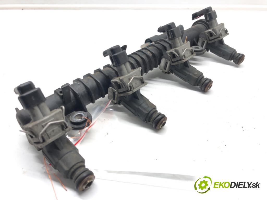 OPEL AGILA (A) (H00) 2000 - 2007    1.2 16V (F68) 55 kW [75 KM] benzyna 2000 - 2007  Lišta vstrekovacia Vstrekovacie ventily 0280151076 (Vstrekovacie lišty)