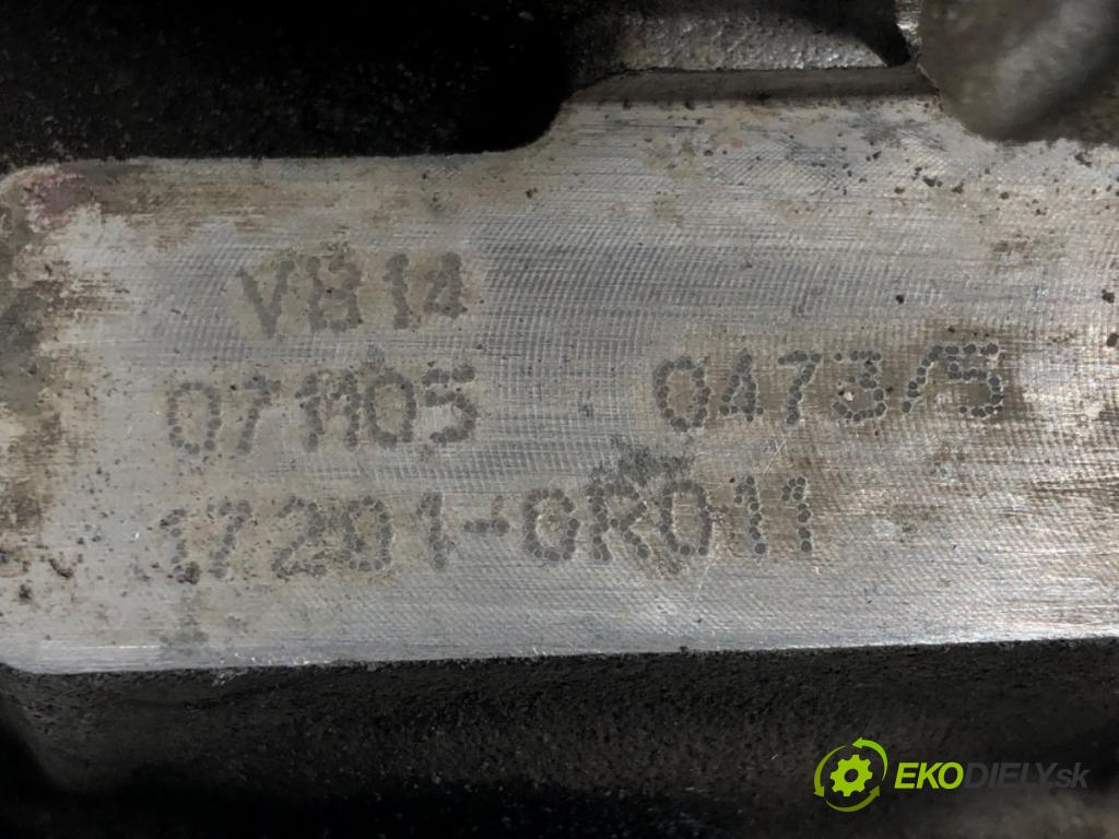 TOYOTA AVENSIS Kombi (_T25_) 2003 - 2008    2.2 D-4D (ADT251_) 110 kW [150 KM] olej napędowy 2  Turbodúchadlo,turbo 17201-0R011 (Turbodúchadlá (kompletné))