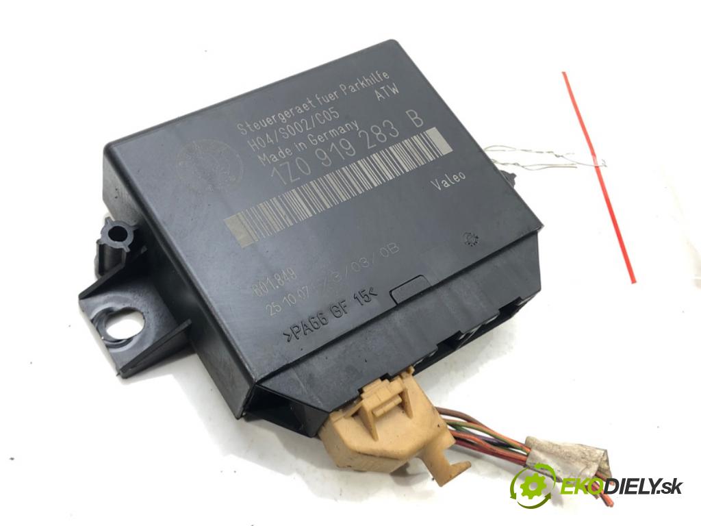 SKODA OCTAVIA II Combi (1Z5) 2004 - 2013    1.9 TDI 77 kW [105 KM] olej napędowy 2004 - 2010  Modul PDC 1K0907379 (Ostatné)
