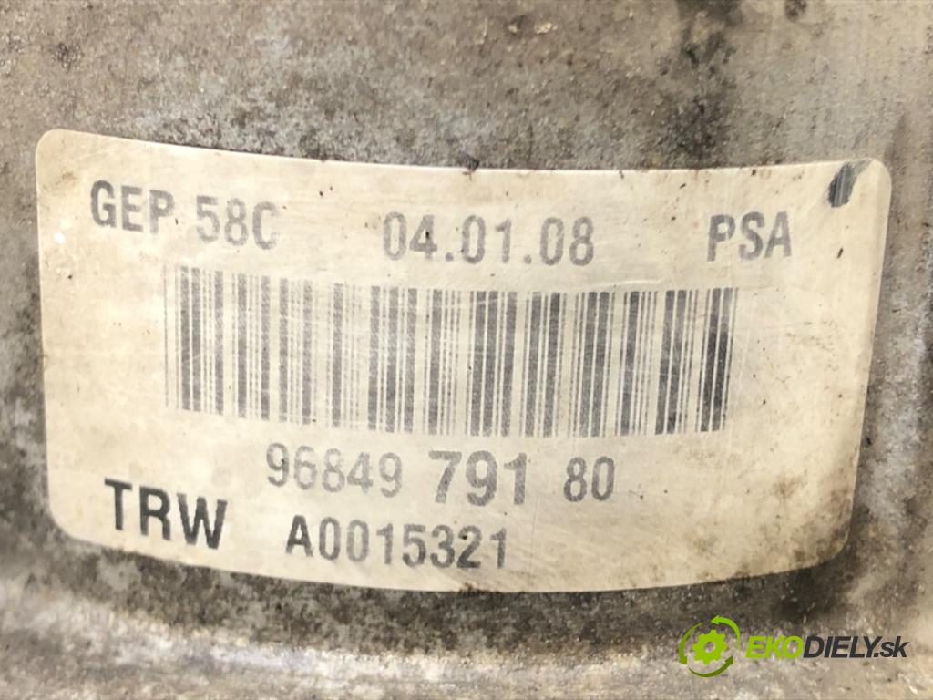 CITROEN C4 GRAND PICASSO I (UA_) 2006 - 2013    1.6 HDi 80 kW [109 KM] olej napędowy 2006 - 2011  Pumpa servočerpadlo 9684979180 (Servočerpadlá, pumpy riadenia)