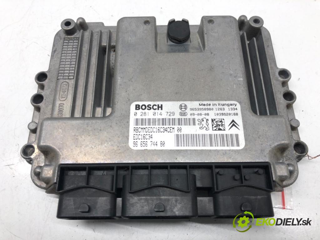 CITROEN C4 GRAND PICASSO I (UA_) 2006 - 2013    1.6 HDi 80 kW [109 KM] olej napędowy 2006 - 2011  riadiaca jednotka Motor 0281014729 (Riadiace jednotky)