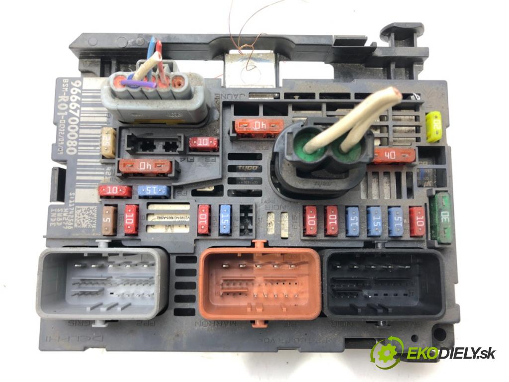 CITROEN C4 GRAND PICASSO I (UA_) 2006 - 2013    1.6 HDi 80 kW [109 KM] olej napędowy 2006 - 2011  Modul BSM 9666700080 (Ostatné)