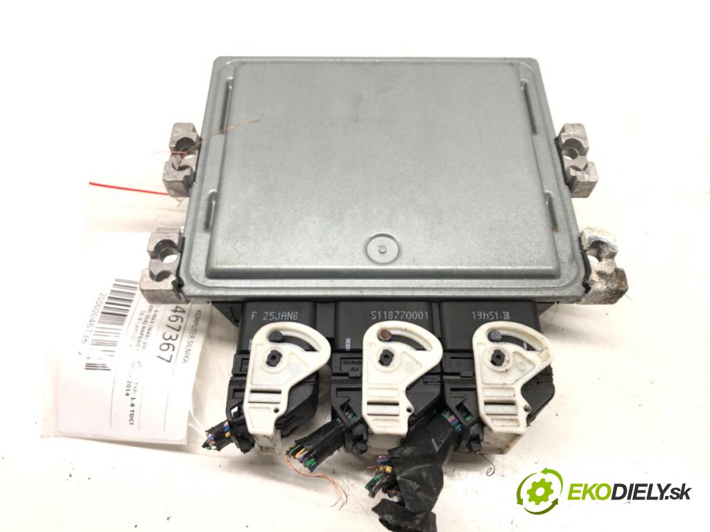 FORD S-MAX (WA6) 2006 - 2014    1.8 TDCi 92 kW [125 KM] olej napędowy 2006 - 2014  riadiaca jednotka Motor 7G91-124650-TF (Riadiace jednotky)