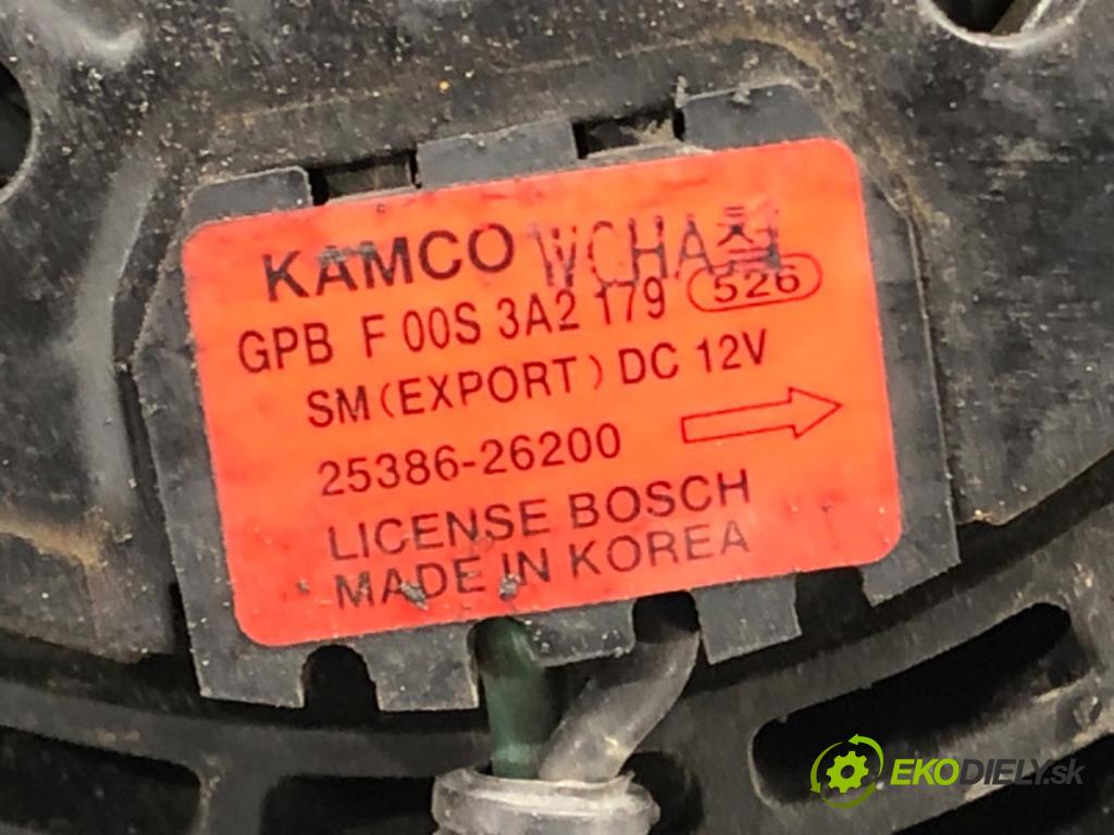 HYUNDAI SANTA FÉ I (SM) 2000 - 2006    2.0 99 kW [135 KM] benzyna 2001 - 2006  Ventilátor chladiča 25386-26200 (Ventilátory)