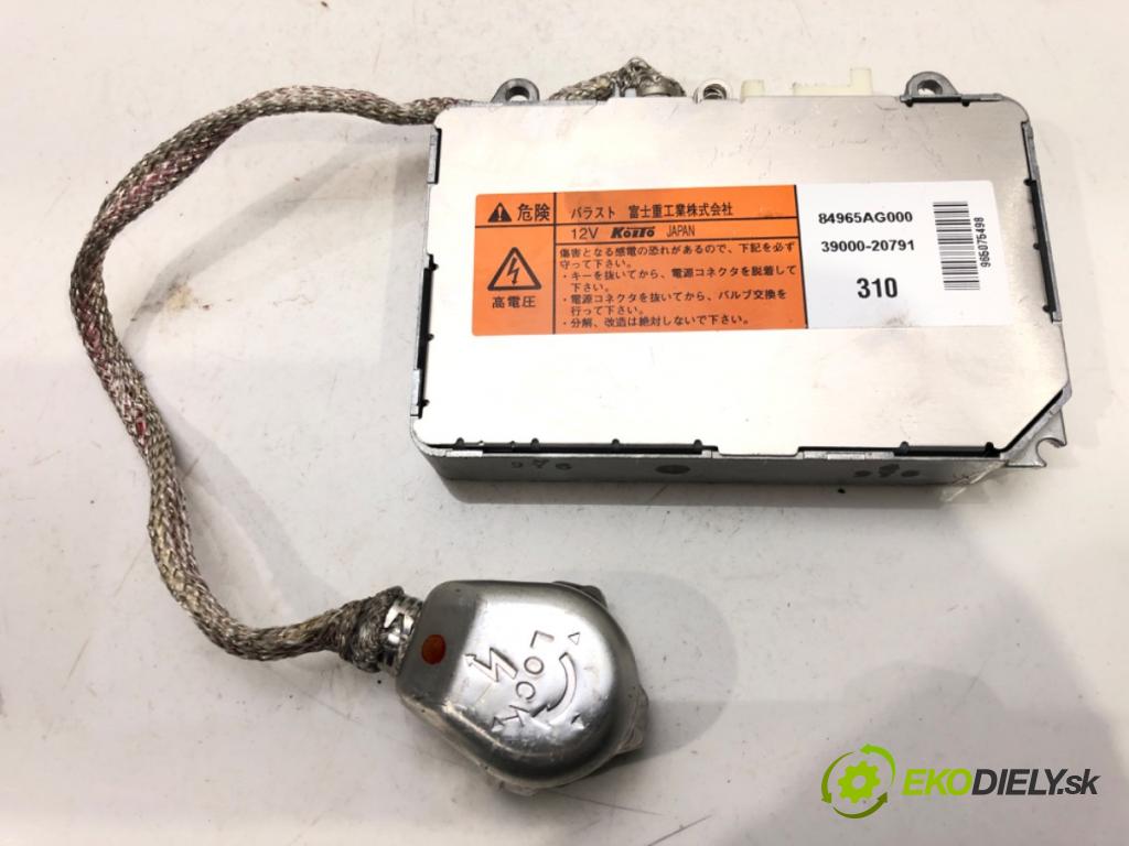 SUBARU LEGACY V (BM) 2009 - 2022    2.0 D AWD (BMD) 110 kW [150 KM] olej napędowy 2009  Menič XENON 84965AG000 (Riadiace jednotky xenónu)