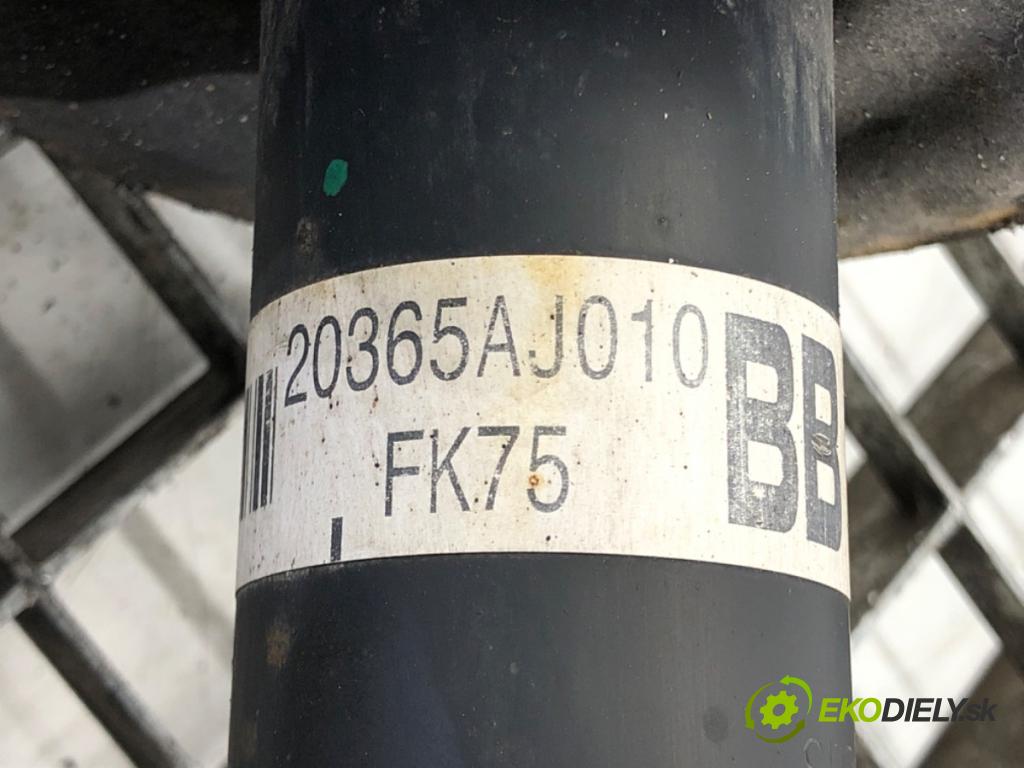 SUBARU LEGACY V (BM) 2009 - 2022    2.0 D AWD (BMD) 110 kW [150 KM] olej napędowy 2009  tlumič zadní část pravý