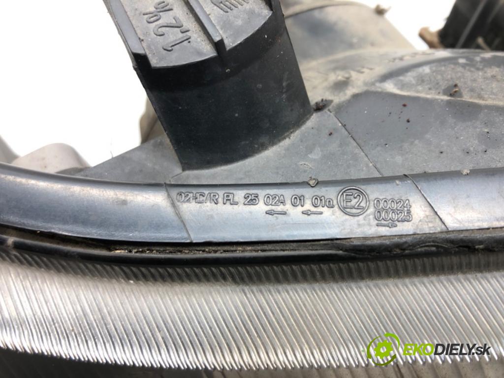 LAND ROVER FREELANDER I (L314) 1998 - 2006    2.0 DI 4x4 72 kW [98 KM] olej napędowy 1998 - 2000  Svetlomet pravy XBC000280 (Pravé)