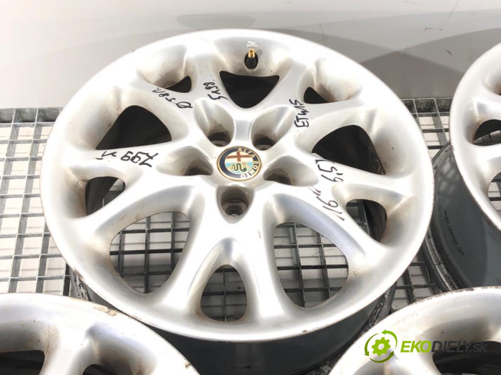 ALFA ROMEO ---    ---  disky hliníkové 16 6.5J: 5X98: ET41,5 stred CENTR. 58.1 46800390
