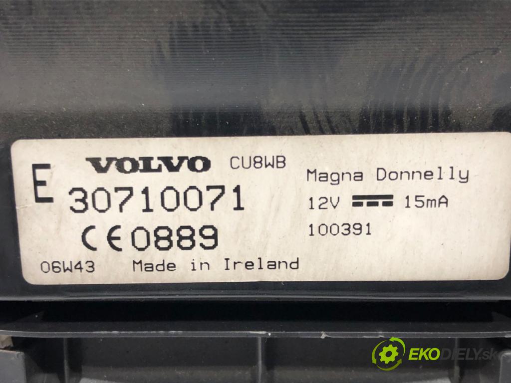 VOLVO C30 (533) 2006 - 2013    2.0 D 100 kW [136 KM] olej napędowy 2006 - 2012  prístrojovka 30710071 (Přístrojové desky, displeje)