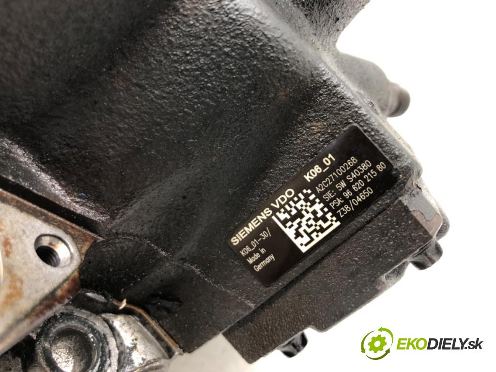 VOLVO C30 (533) 2006 - 2013    2.0 D 100 kW [136 KM] olej napędowy 2006 - 2012  Pumpa vstrekovacia 9662021580 (Vstrekovacie čerpadlá)