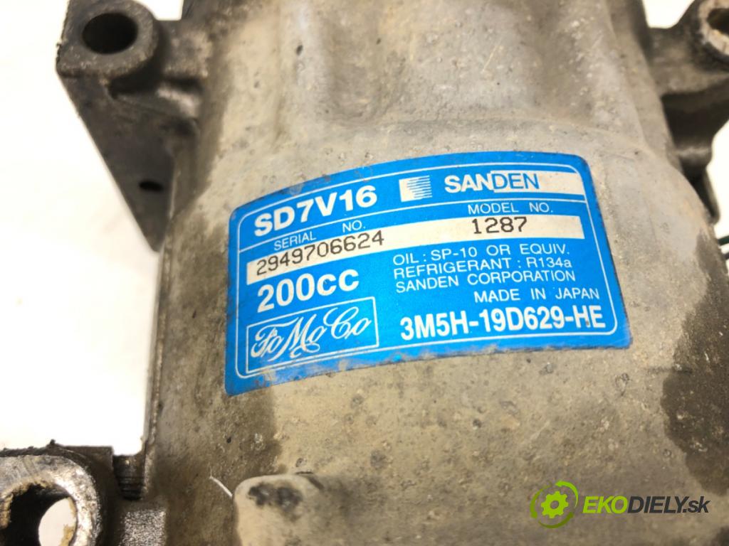 VOLVO C30 (533) 2006 - 2013    2.0 D 100 kW [136 KM] olej napędowy 2006 - 2012  kompresor klimatizace 3M5H-19D629-HE (Kompresory)