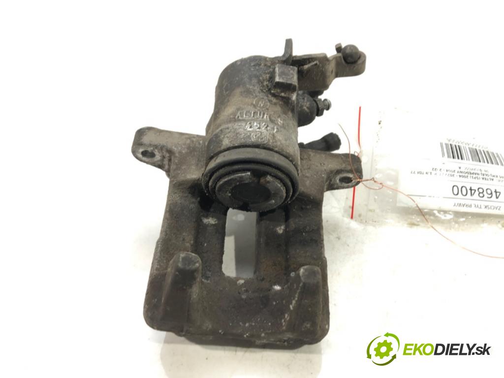 SEAT ALTEA (5P1) 2004 - 2022    1.9 TDI 77 kW [105 KM] olej napędowy 2004 - 2022  Brzdič strmeň zad pravy 0 (Ostatné)