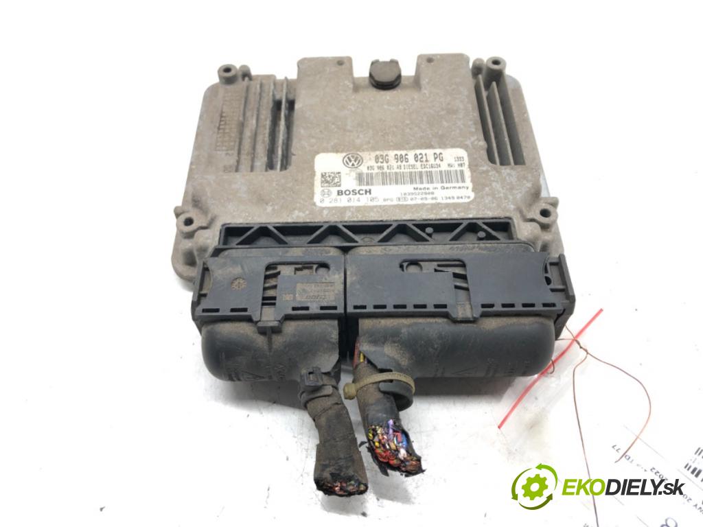 SEAT ALTEA (5P1) 2004 - 2022    1.9 TDI 77 kW [105 KM] olej napędowy 2004 - 2022  riadiaca jednotka Motor 03G906021PG (Riadiace jednotky)