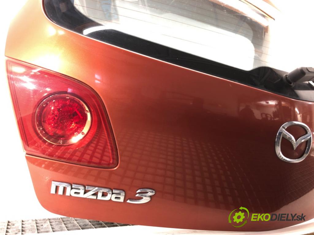 MAZDA 3 (BK) 2003 - 2009    1.6 (BK14) 77 kW [105 KM] benzyna 2003 - 2009  zadní část kapota  (Zadní kapoty)