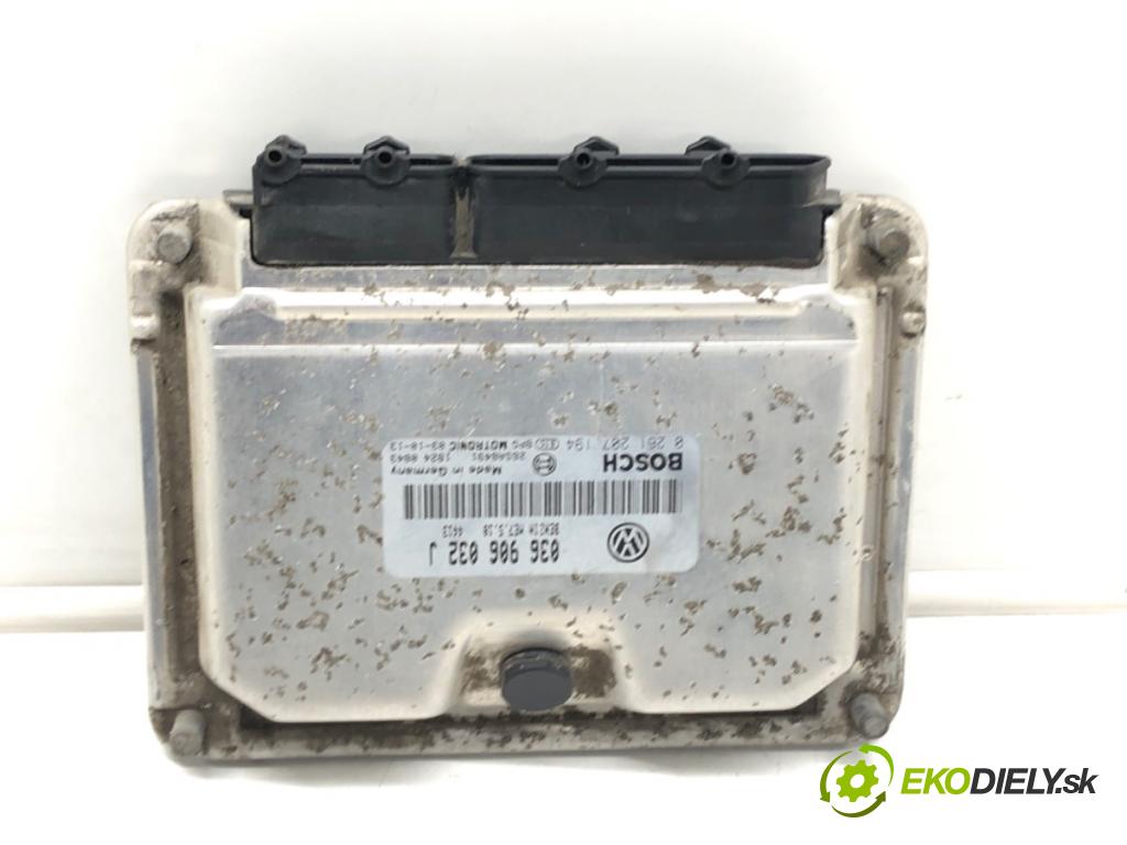 SKODA OCTAVIA I (1U2) 1996 - 2010    1.4 16V 55 kW [75 KM] benzyna 2000 - 2010  riadiaca jednotka Motor 036906032J 0261207194 (Riadiace jednotky)