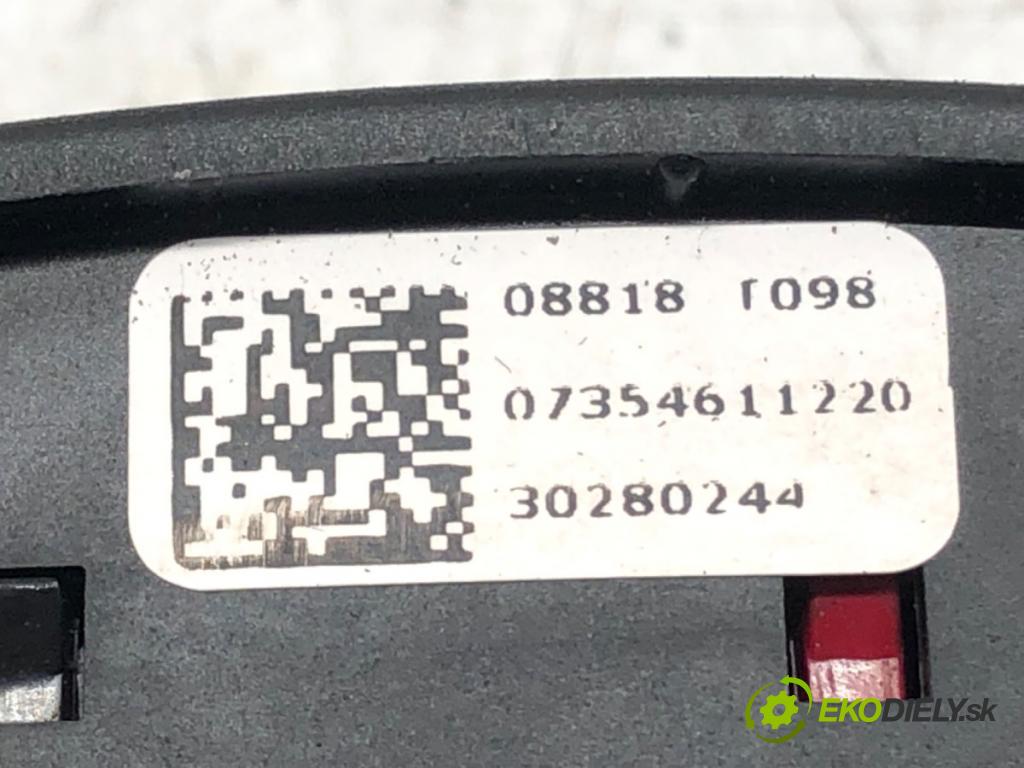 FIAT FIORINO Nadwozie pełne/minivan (225_) 2007 - 2022    1.4 (225AXA1A, 225BXA1A) 57 kW [78 KM] benzyna 200  Spínač svetiel výstražných (núdzových) 07354611220 (Prepínače, spínače, tlačidlá a ovládače kúrenia)