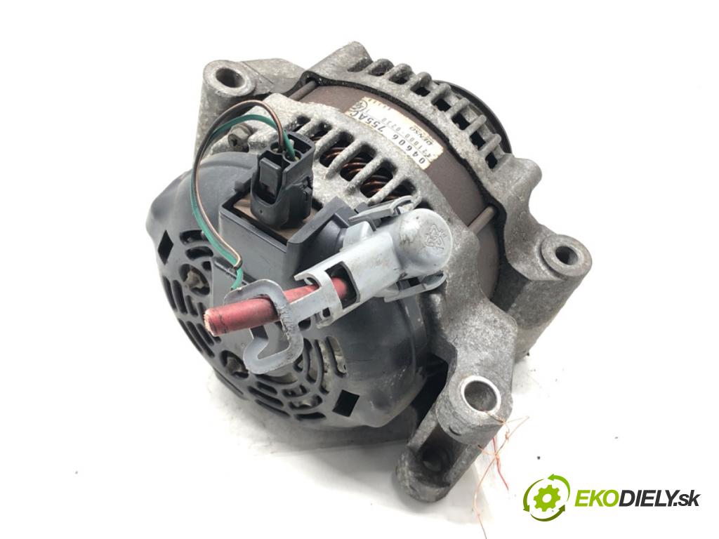 CHRYSLER SEBRING (JR) 2000 - 2007    2.0 104 kW [141 KM] benzyna 2001 - 2007  Alternátor 421000-0230 (Alternátory)