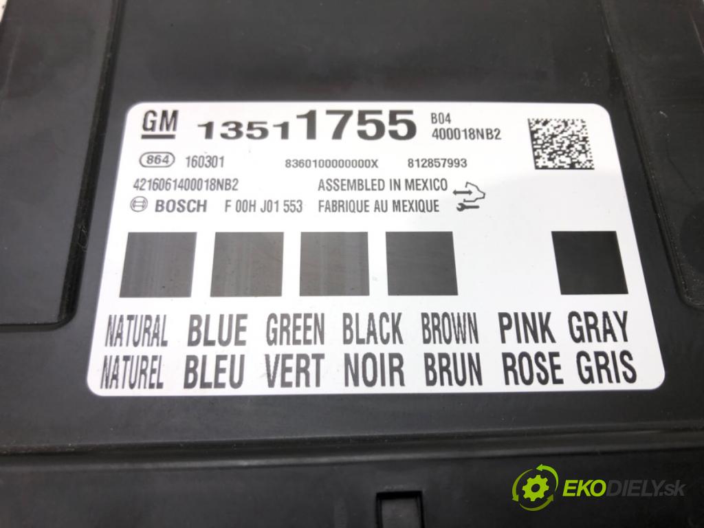 CHEVROLET CAMARO 2015 - 2022    2.0 Turbo 202 kW [275 KM] benzyna 2016 - 2022  Modul komfortu 13511755 (Moduly komfortu)