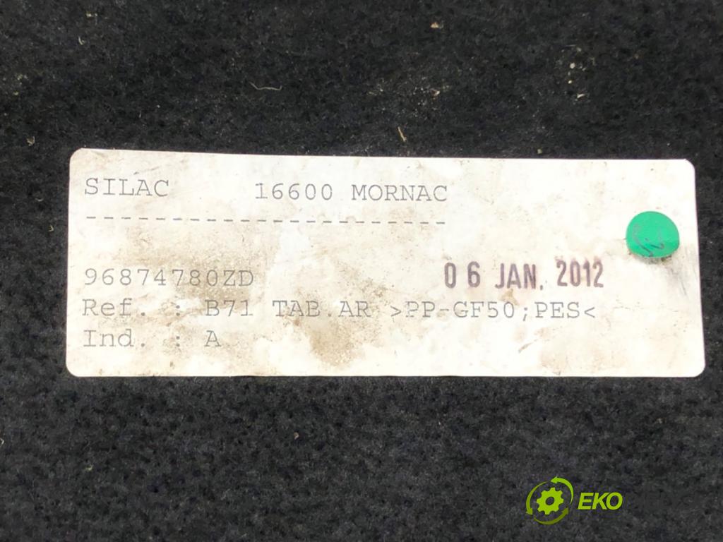 CITROEN C4 II (NC_) 2009 - 2022    1.6 HDi 90 68 kW [92 KM] olej napędowy 2009 - 2022  Pláto zadná  (Pláta zadné)