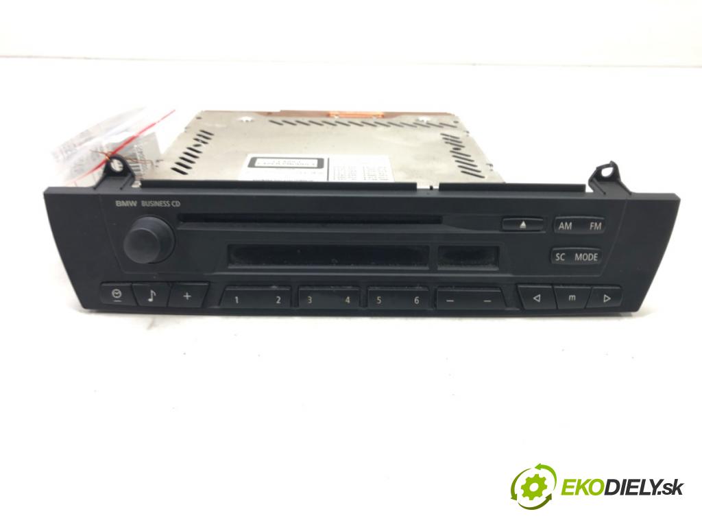 BMW X3 (E83) 2003 - 2011    2.0 d 110 kW [150 KM] olej napędowy 2004 - 2007  RADIO 9138430 (Audio zariadenia)