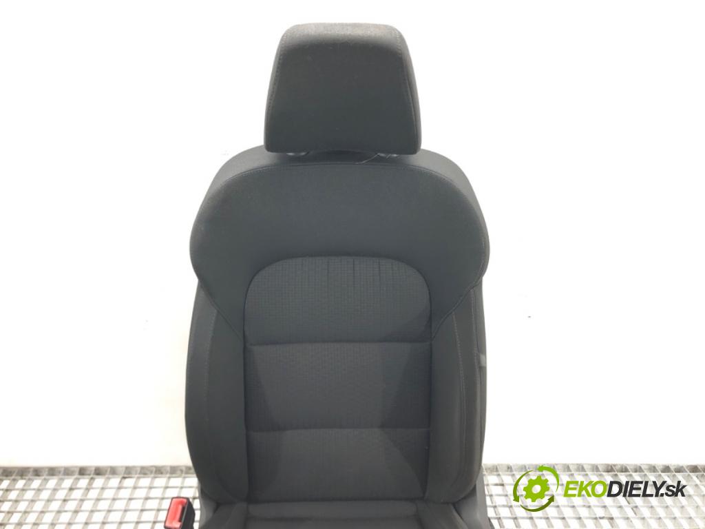 SKODA SUPERB II (3T4) 2008 - 2015    2.0 TDI 125 kW [170 KM] olej napędowy 2008 - 2015  Sedadlo ľavy  (Sedačky, sedadlá)